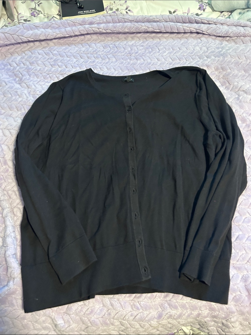 Black sweater